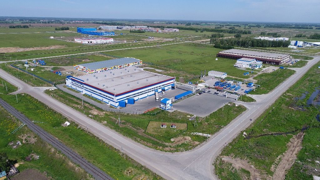 Производственная площадка ЗТИ в Новосибирске